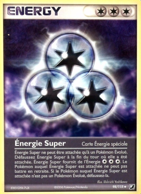 Énergie Super 98 — EX Unseen Forces (French Pokémon TCG card)