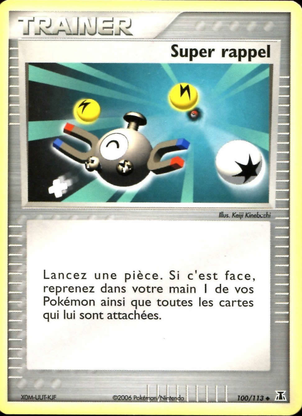 Super rappel 100 — EX Delta Species (French Pokémon TCG card)