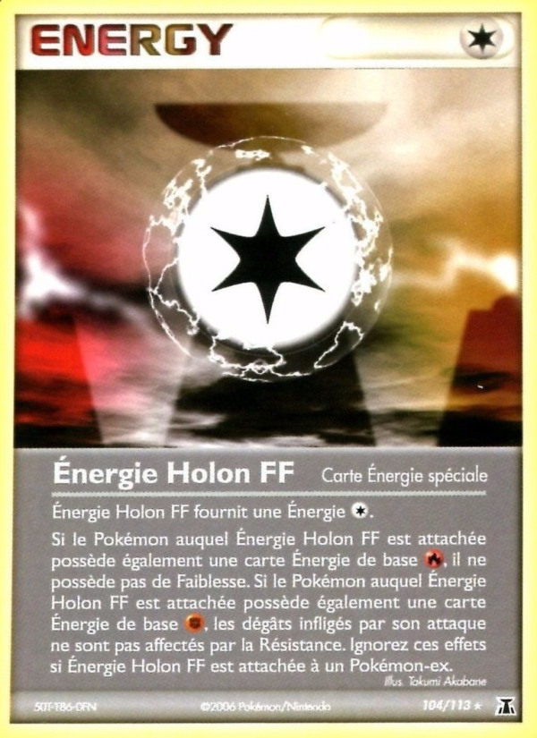 Énergie Holon FF 104 — EX Delta Species (French Pokémon TCG card)