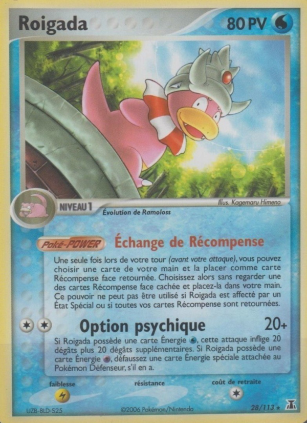 Roigada 28 — EX Delta Species (French Pokémon TCG card)