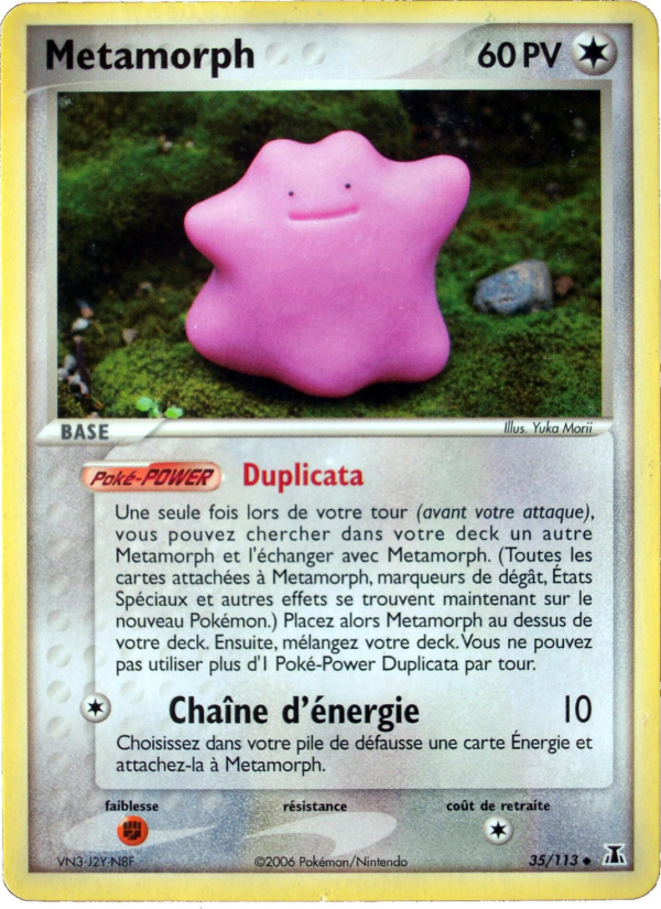 Metamorph 35 — EX Delta Species (French Pokémon TCG card)
