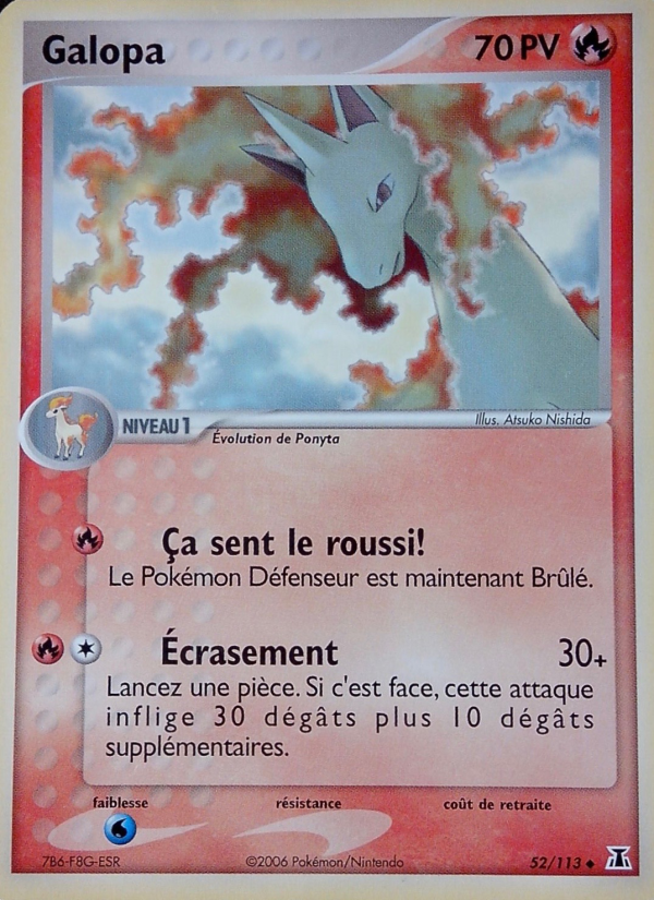 Galopa 52 — EX Delta Species (French Pokémon TCG card)