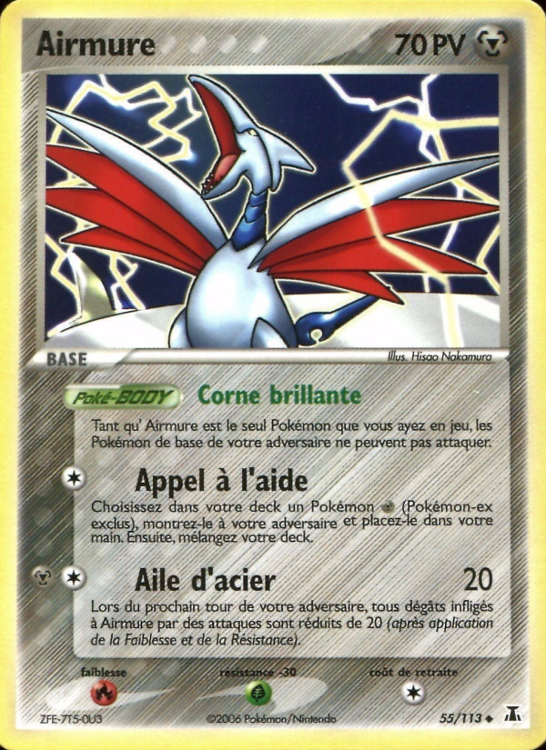 Airmure 55 — EX Delta Species (French Pokémon TCG card)