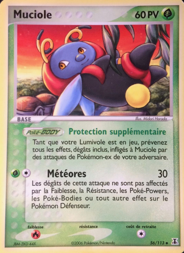 Muciole 56 — EX Delta Species (French Pokémon TCG card)