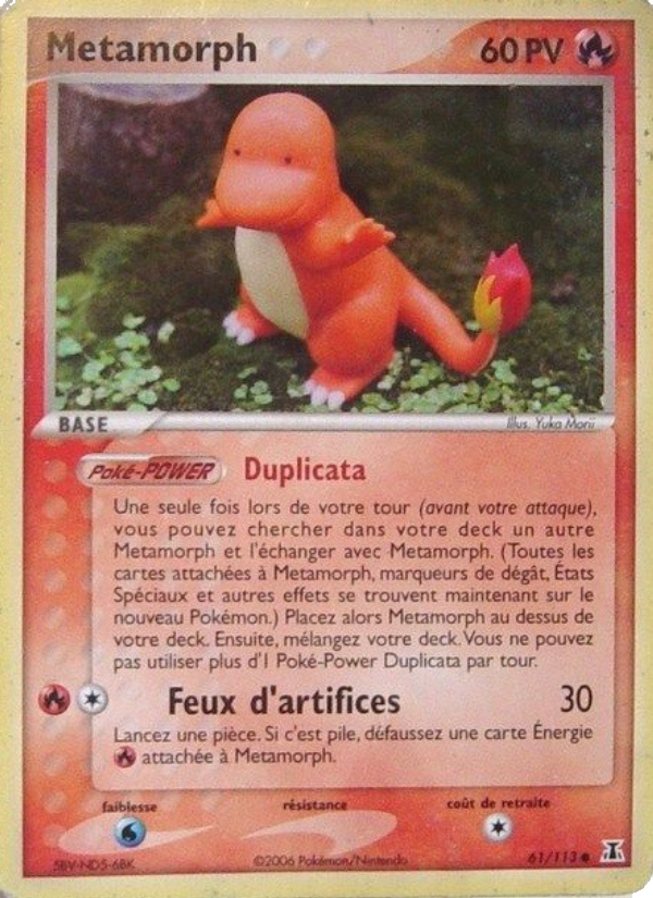 Metamorph 61 — EX Delta Species (French Pokémon TCG card)