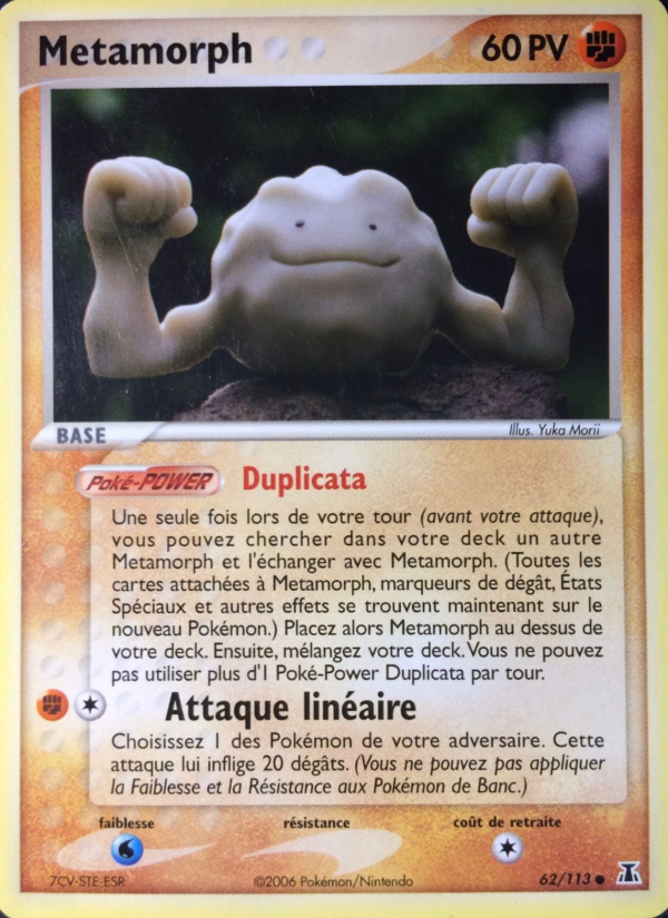 Metamorph 62 — EX Delta Species (French Pokémon TCG card)