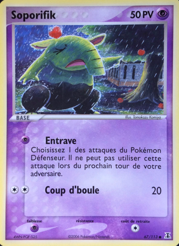 Soporifik 67 — EX Delta Species (French Pokémon TCG card)