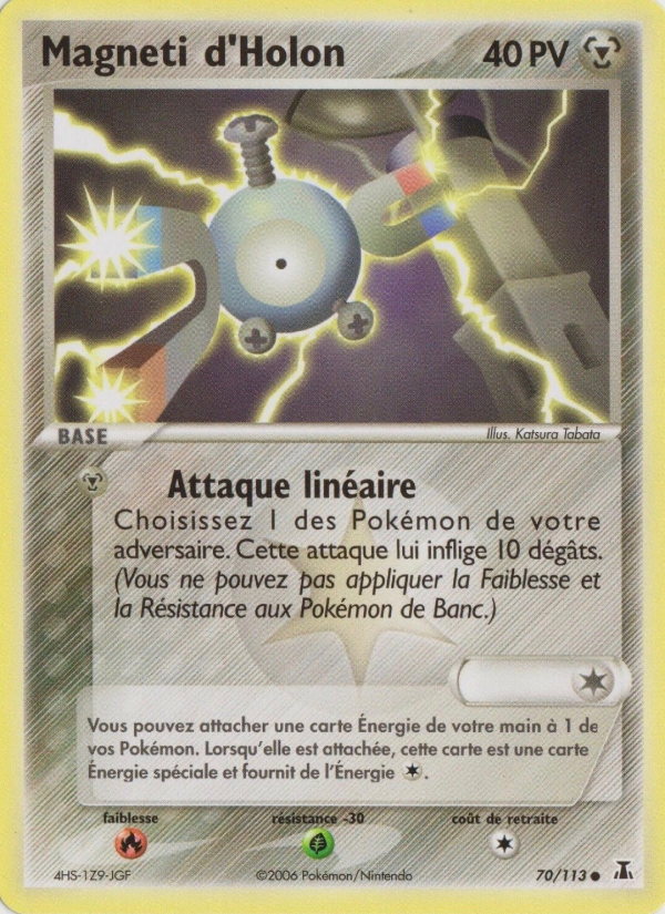 Magneti d'Holon 70 — EX Delta Species (French Pokémon TCG card)