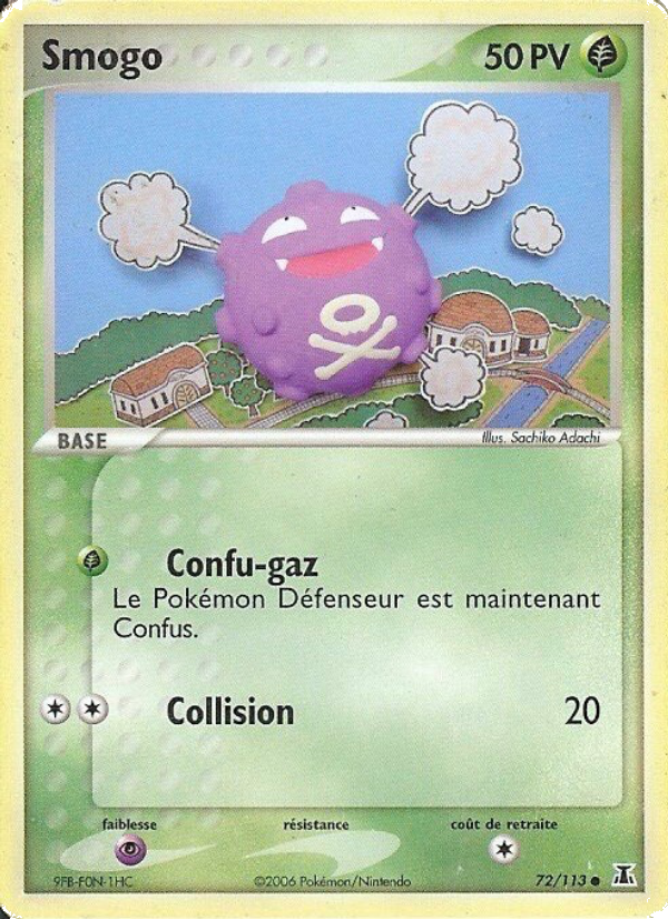 Smogo 72 — EX Delta Species (French Pokémon TCG card)