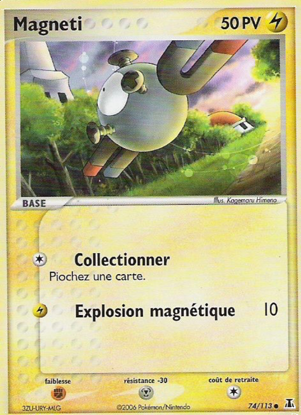 Magneti 74 — EX Delta Species (French Pokémon TCG card)