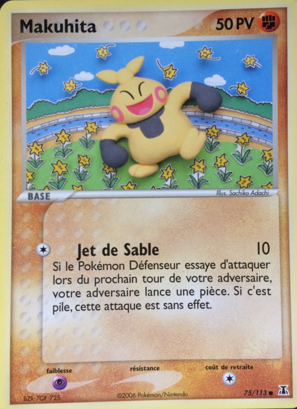 Makuhita 75 — EX Delta Species (French Pokémon TCG card)