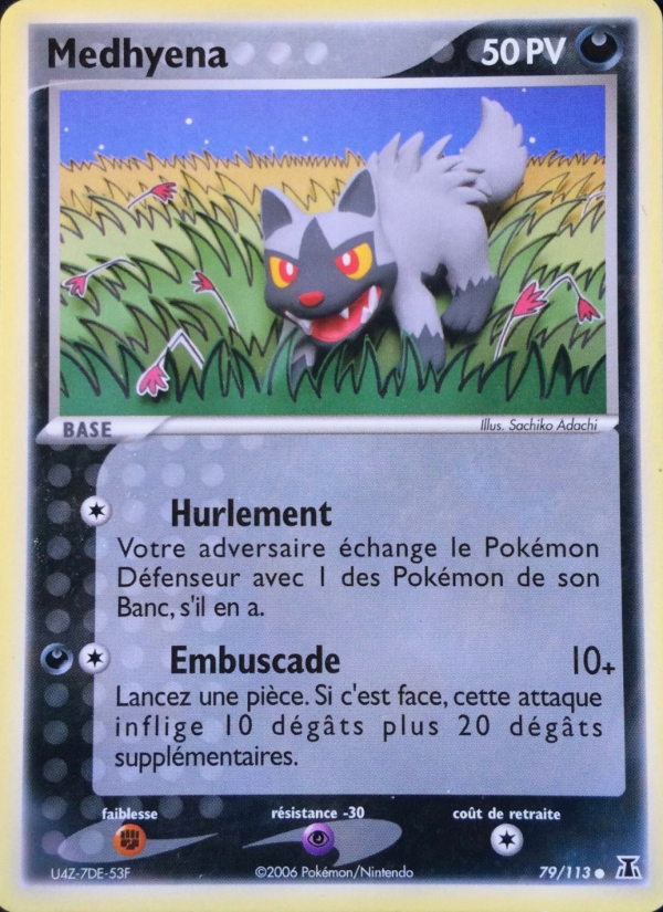 Medhyena 79 — EX Delta Species (French Pokémon TCG card)