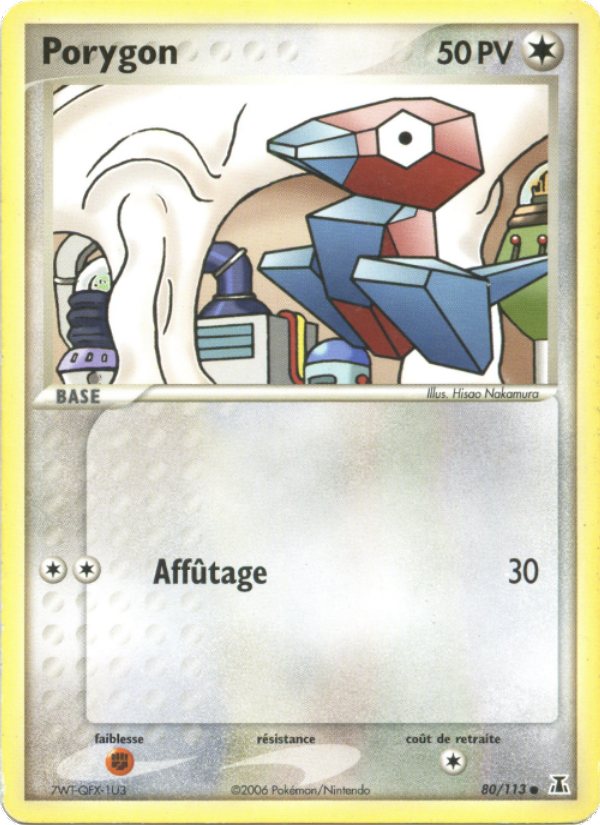 Porygon 80 — EX Delta Species (French Pokémon TCG card)