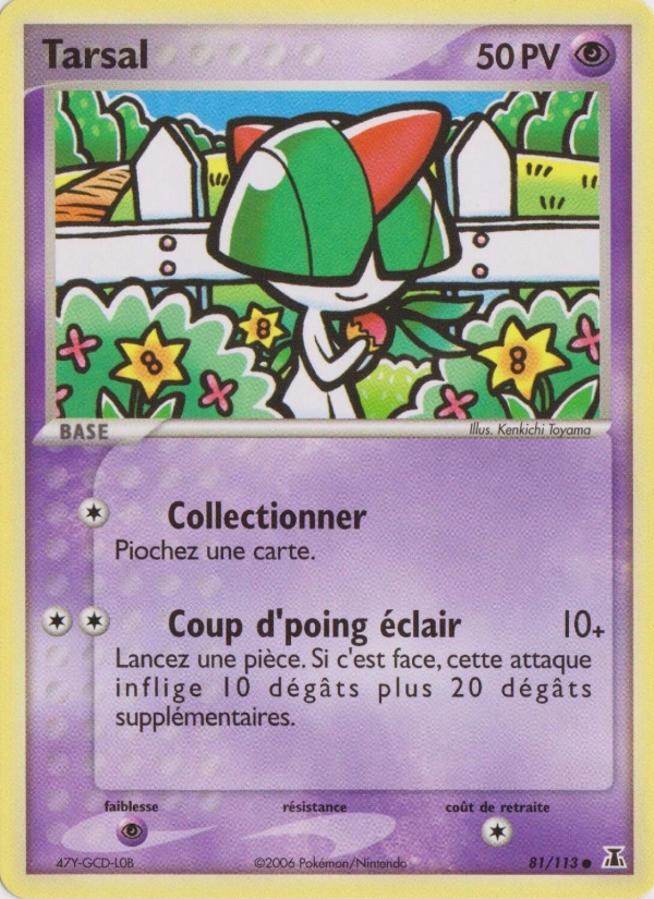 Tarsal 81 — EX Delta Species (French Pokémon TCG card)