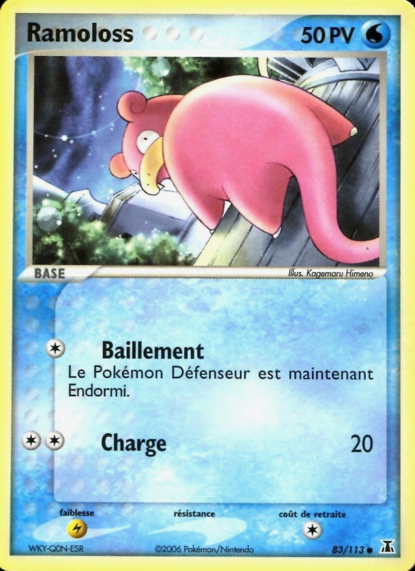 Ramoloss 83 — EX Delta Species (French Pokémon TCG card)