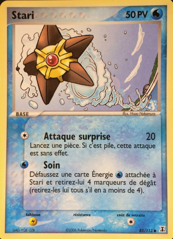 Stari 85 — EX Delta Species (French Pokémon TCG card)