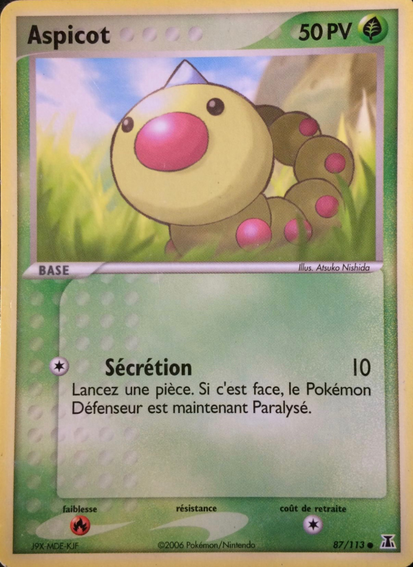 Aspicot 87 — EX Delta Species (French Pokémon TCG card)