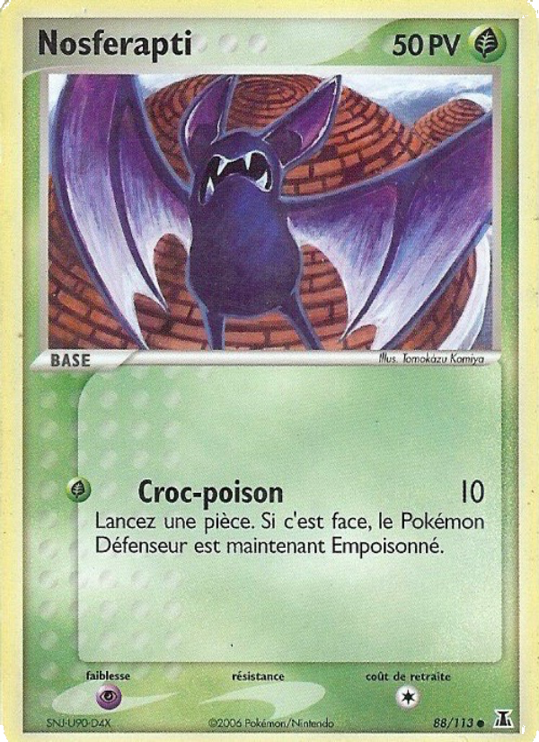 Nosferapti 88 — EX Delta Species (French Pokémon TCG card)