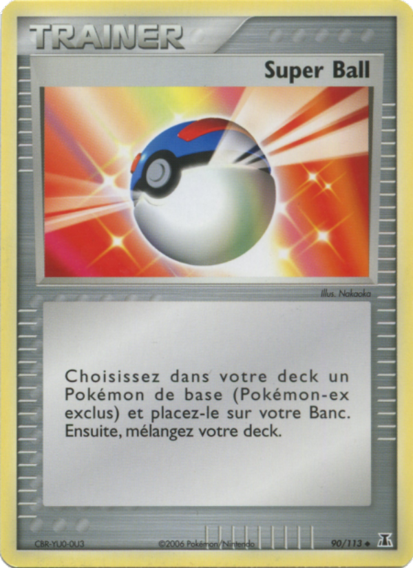 Super Ball 90 — EX Delta Species (French Pokémon TCG card)