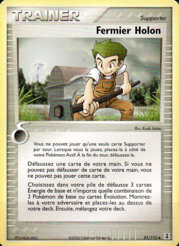 Fermier Holon 91 — EX Delta Species (French Pokémon TCG card)