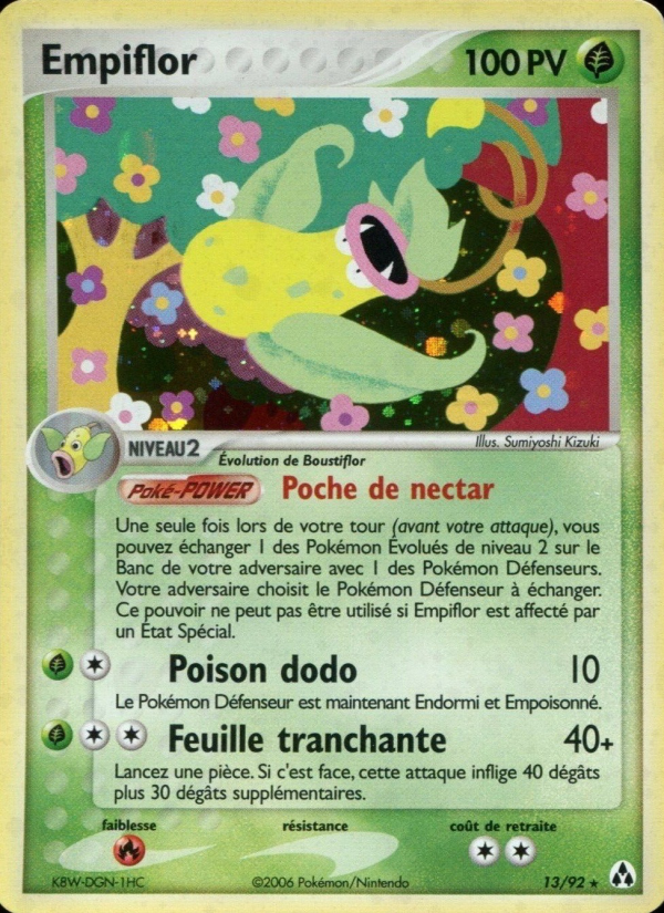 Empiflor 13 — EX Legend Maker (French Pokémon TCG card)
