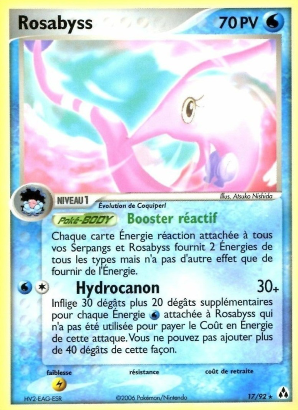 Rosabyss 17 — EX Legend Maker (French Pokémon TCG card)