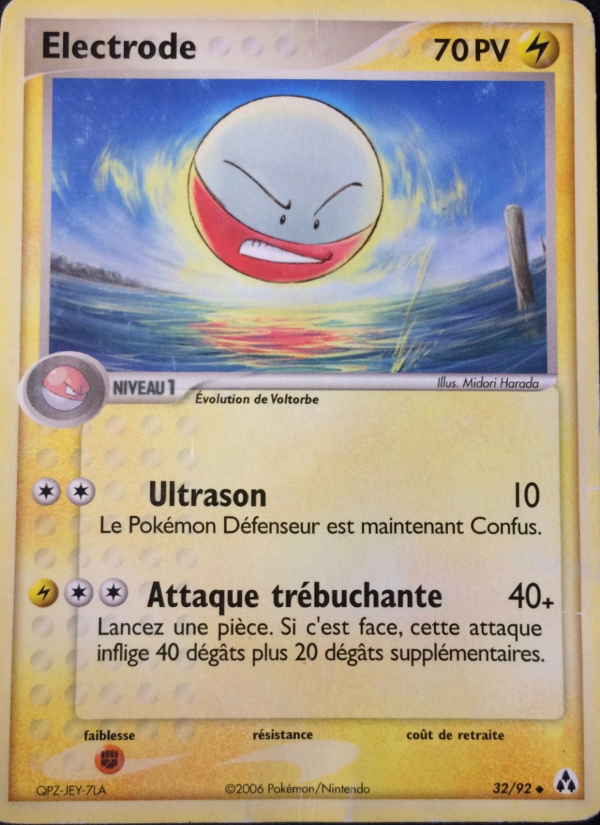 Electrode 32 — EX Legend Maker (French Pokémon TCG card)