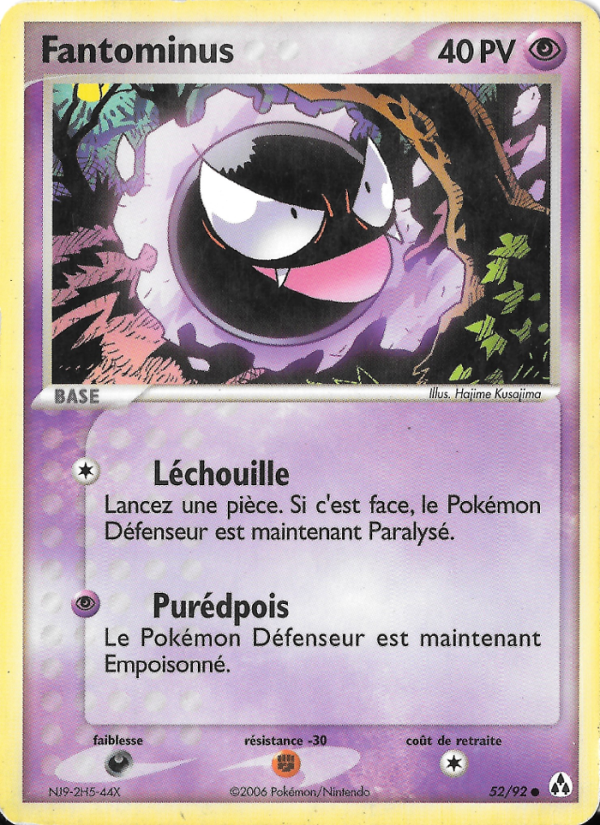 Fantominus 52 — EX Legend Maker (French Pokémon TCG card)