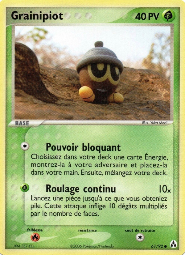 Grainipiot 61 — EX Legend Maker (French Pokémon TCG card)