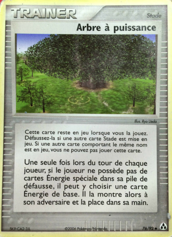 Arbre à puissance 76 — EX Legend Maker (French Pokémon TCG card)