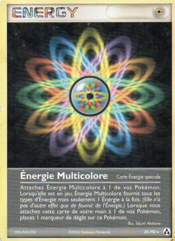 Énergie Multicolore 81 — EX Legend Maker (French Pokémon TCG card)