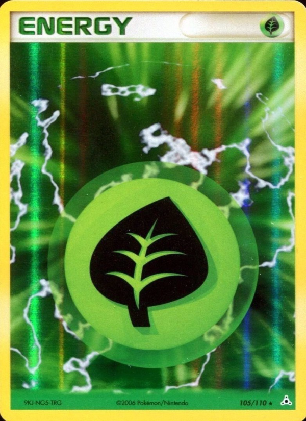 Énergie Plante 105 — EX Holon Phantoms (French Pokémon TCG card)