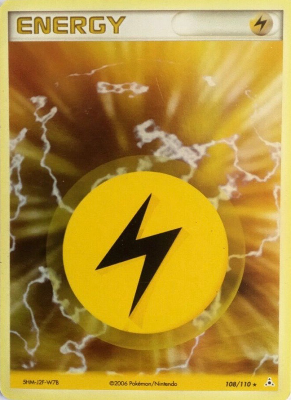 Énergie Électrique 108 — EX Holon Phantoms (French Pokémon TCG card)