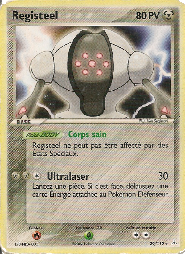 Registeel 29 — EX Holon Phantoms (French Pokémon TCG card)