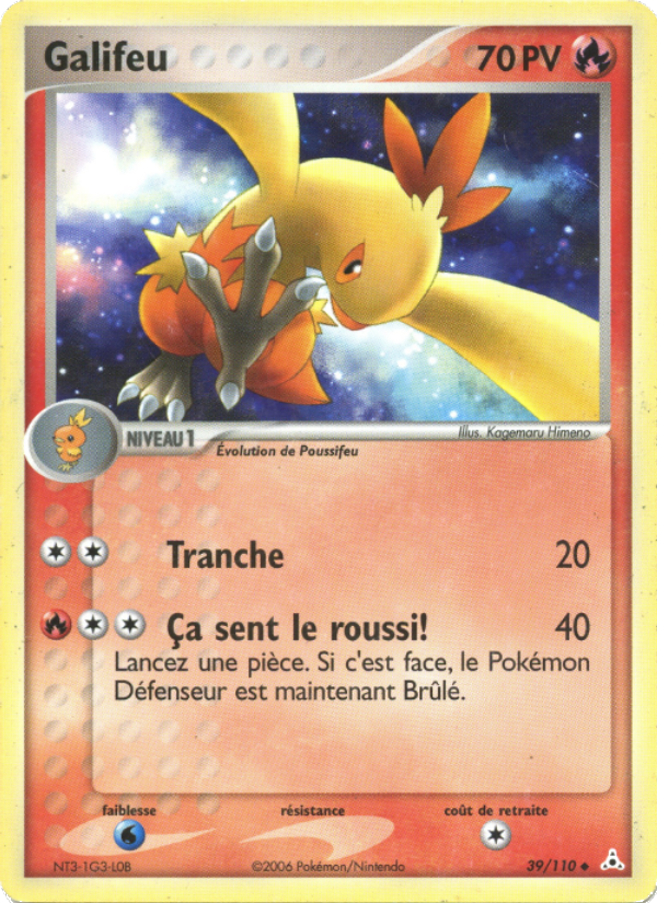Galifeu 39 — EX Holon Phantoms (French Pokémon TCG card)