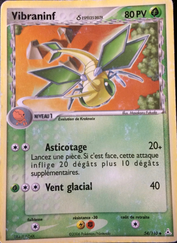 Vibraninf δ 54 — EX Holon Phantoms (French Pokémon TCG card)