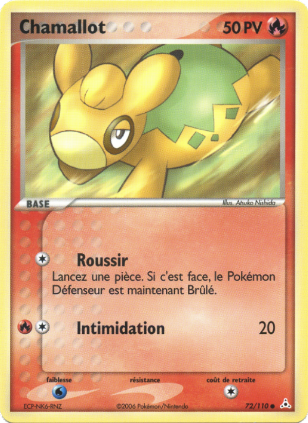 Chamallot 72 — EX Holon Phantoms (French Pokémon TCG card)