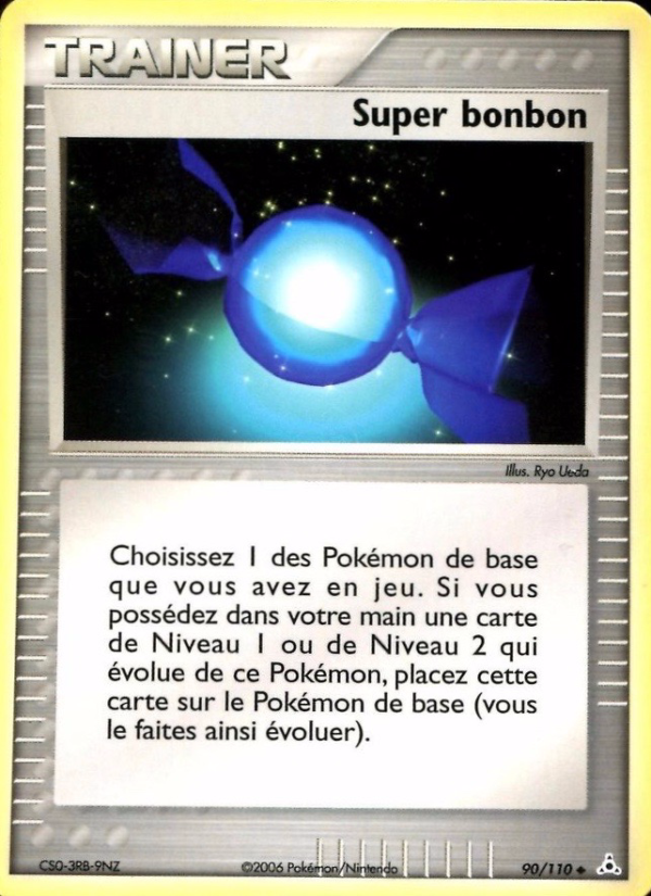 Super bonbon 90 — EX Holon Phantoms (French Pokémon TCG card)