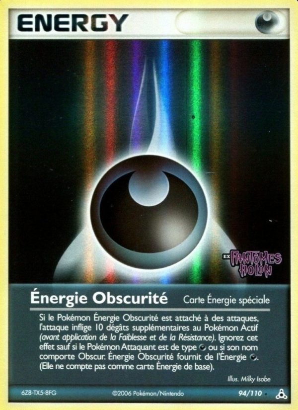 Énergie Obscurité 94 — EX Holon Phantoms (French Pokémon TCG card)