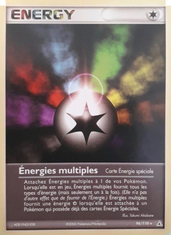 Énergies multiples 96 — EX Holon Phantoms (French Pokémon TCG card)