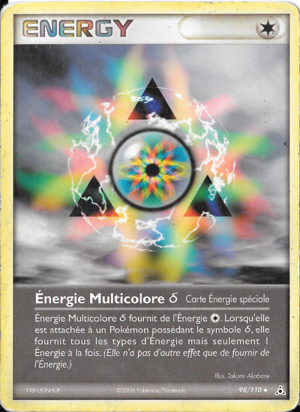 Énergie Multicolore δ 98 — EX Holon Phantoms (French Pokémon TCG card)