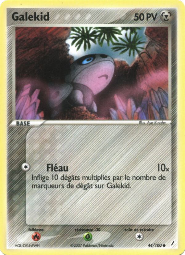 Galekid 44 — EX Crystal Guardians (French Pokémon TCG card)