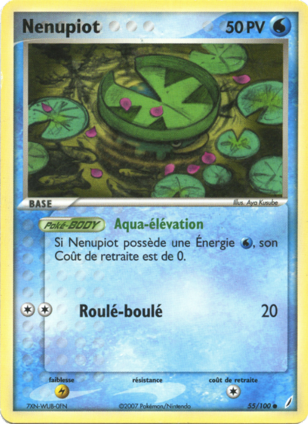 Nenupiot 55 — EX Crystal Guardians (French Pokémon TCG card)