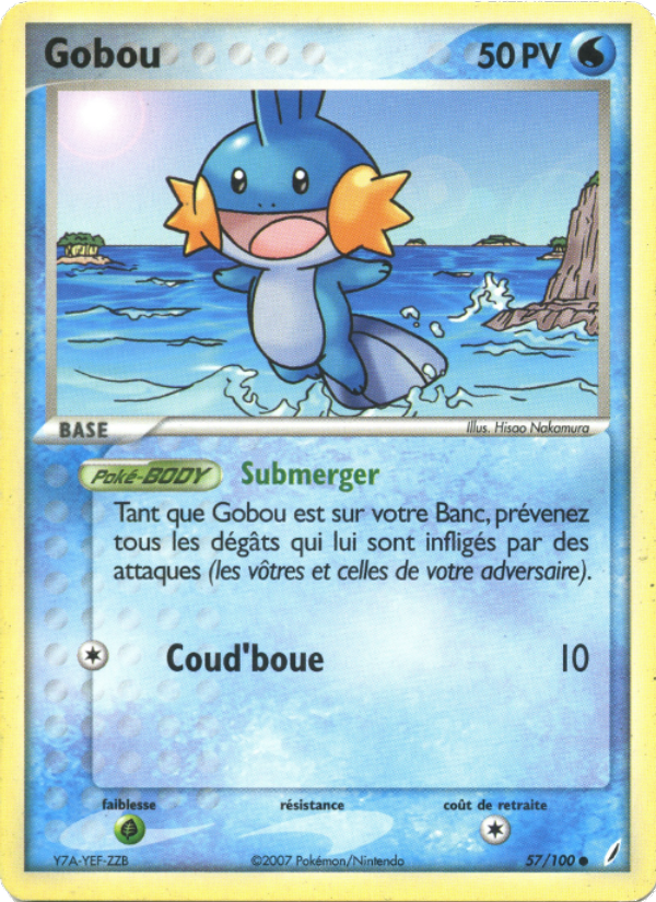 Gobou 57 — EX Crystal Guardians (French Pokémon TCG card)