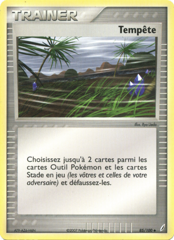 Tempête 85 — EX Crystal Guardians (French Pokémon TCG card)
