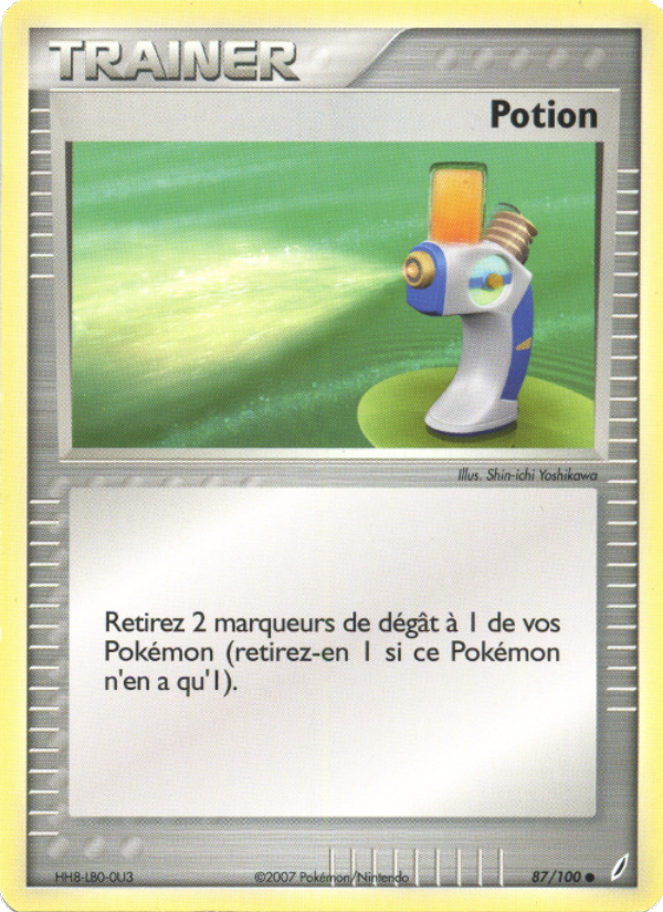 Potion 87 — EX Crystal Guardians (French Pokémon TCG card)