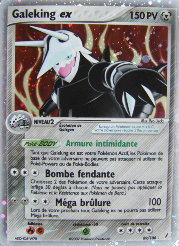 Galeking ex 89 — EX Crystal Guardians (French Pokémon TCG card)
