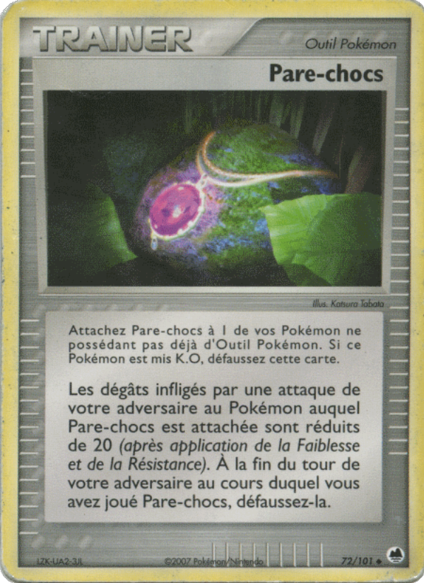 Pare-chocs 72 — EX Dragon Frontiers (French Pokémon TCG card)