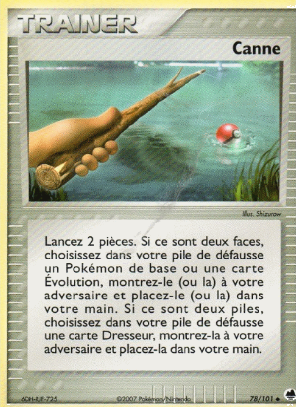 Canne 78 — EX Dragon Frontiers (French Pokémon TCG card)