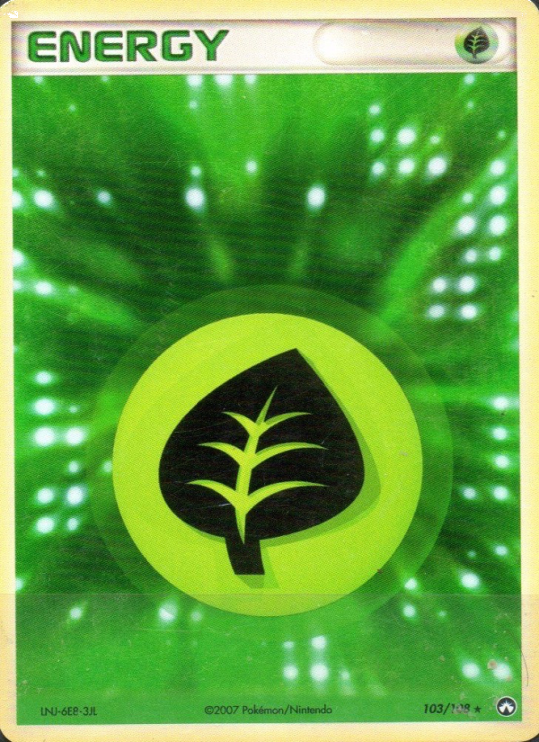 Énergie Plante 103 — EX Power Keepers (French Pokémon TCG card)
